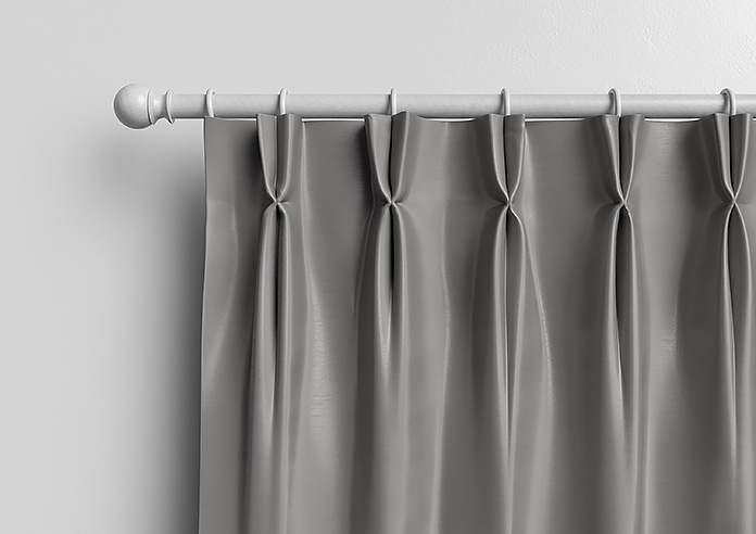 Akoya Faux Silk, Lustre Steel Grey - Made to Measure Curtain - Image 11